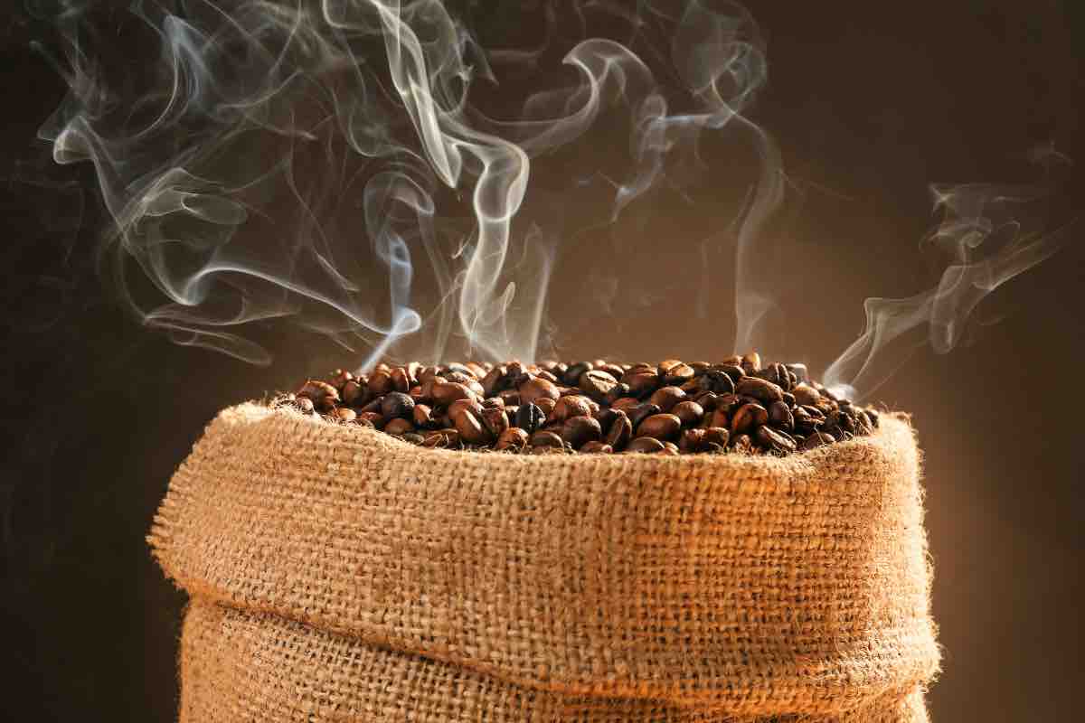 L'odore del caffè bruciato